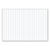 Numéro De Table Minimalist Gray Cursive Lines (Dos)