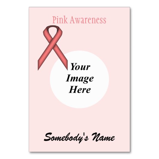 Numéro De Table Modèle de carbone rose standard par Kenneth Yoncic (Dos)