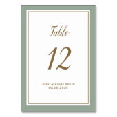 Numéro De Table Modern Place Card Holder – Elegant Wedding Table (Par défaut)