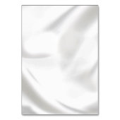 Numéro De Table Moderne Élégant Mariage Simple Noir et Blanc Scrip (Dos)