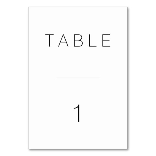 Numéro de table moderne suisse (Par défaut)