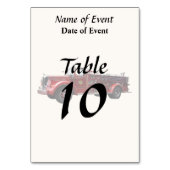 Numéro De Table Moteur d'incendie classique (Par défaut)