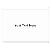 Numéro De Table Motif Abstrait coloré (Dos)