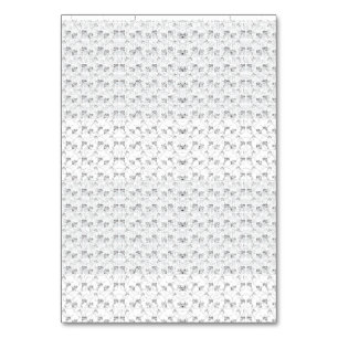 Numéro De Table Motif répétitif de petites formes stylisées sur un