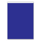 Numéro De Table mur bleu avec horloge (Dos)