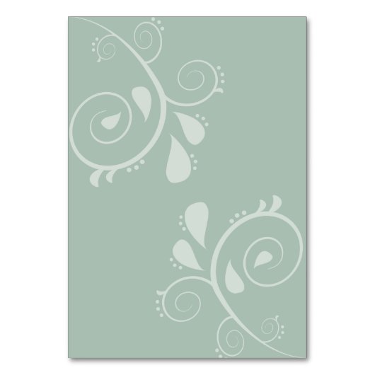 Numéro De Table Mystic Forrest Meadow Magic (Dos)