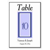 Numéro De Table N° table de Mariage de périphérique (Par défaut)
