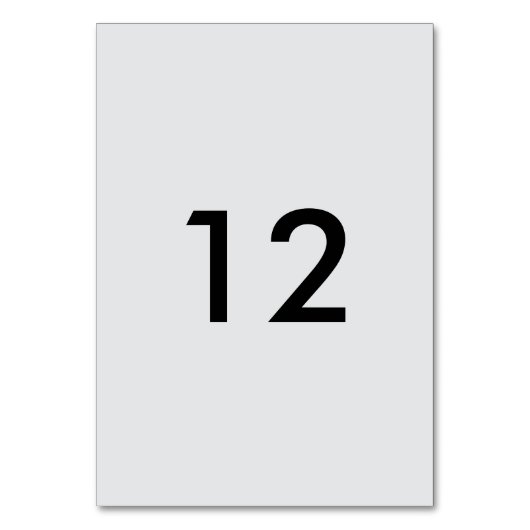 Numéro De Table N° tableau (Par défaut)