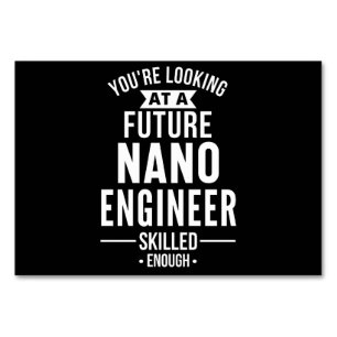 Numéro De Table NANO cadeau ingénieur