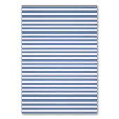 Numéro De Table Nautical Navy Blue Tying Knot Stripes Mariage  (Dos)