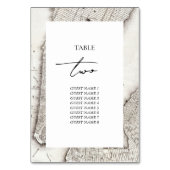 Numéro De Table New York City Destination Mariage NYC (Dos)