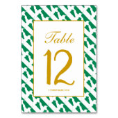 Numéro De Table NIGERIA NAIJA Mariage de fête (Dos)