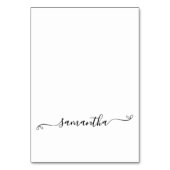 Numéro De Table Nom de la signature de la corbeille (Par défaut)