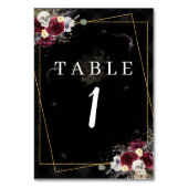 Numéro De Table Nombres de tables de mariage gothique de romance s (Par défaut)
