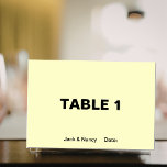 Numéro De Table Noms et date du Mariage ou de l'anniversaire de si<br><div class="desc">Personnalisez l'art simpliste,  ajoutez le nom ou la photo. Ça a l'air bien sur tout. ⭐ PERSONNALISEZ ce modèle avec vos oeuvres. ⭐ MODIFIEZ-le pour apporter d'autres modifications. ⭐ TRANSFÉREZ cette conception à n'importe quel produit. Visitez tous mes magasins à bit.ly/SandyspiderStores (couper et coller).</div>