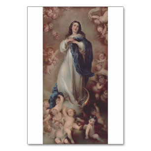 Numéro De Table Notre-Dame de l'Immaculée Conception Art