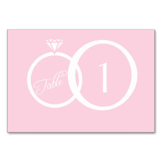 Numéro De Table Nous faisons Mariage