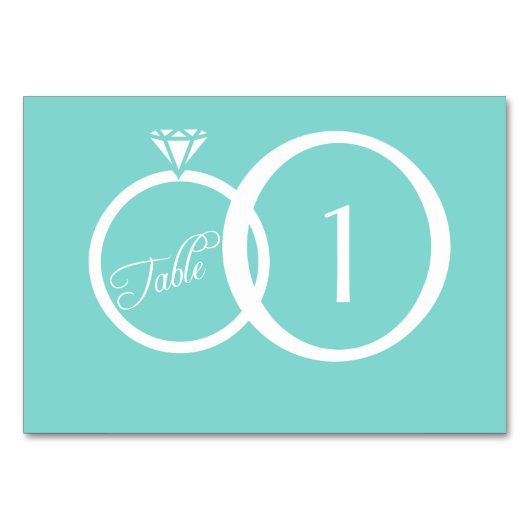 Numéro De Table Nous faisons Mariage (Dos)