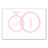 Numéro De Table Nous faisons Mariage (Dos)