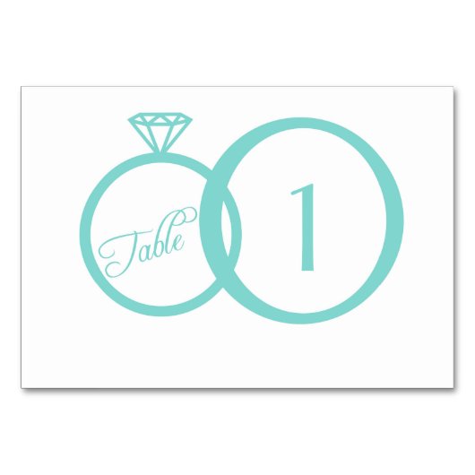 Numéro De Table Nous faisons Mariage (Dos)