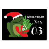 Numéro De Table Numéro de tableau de Mistle'toad (Dos)