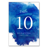 Numéro De Table Numéro du tableau Mariage de marée du saphir (Par défaut)