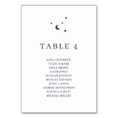Numéro De Table Numéro simple de table céleste avec nom d'hôte (Par défaut)
