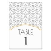 Numéro De Table Numéros de tableau Art Déco (Par défaut)