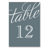 Numéro De Table Numéros de tableau de script élégants en ardoise e (Par défaut)