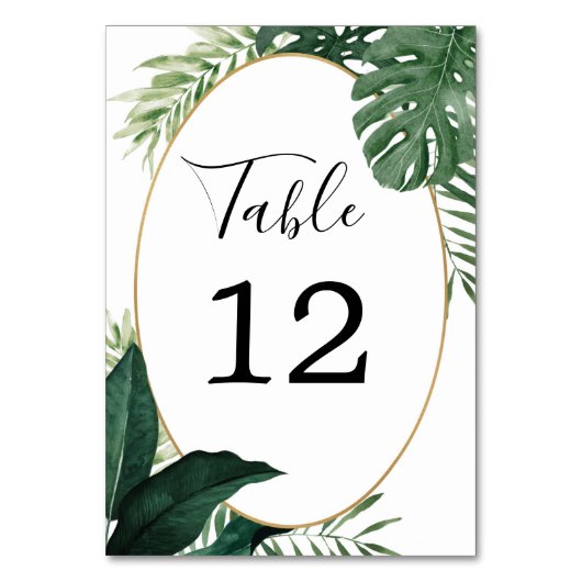 Numéro De Table Numéros de tableau des Mariages de la Monstère tro (Par défaut)