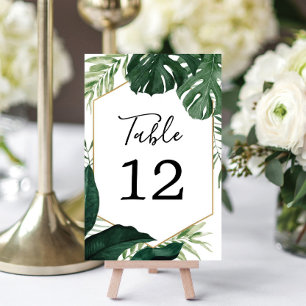 Numéro De Table Numéros de tableau des Mariages de la Monstère tro