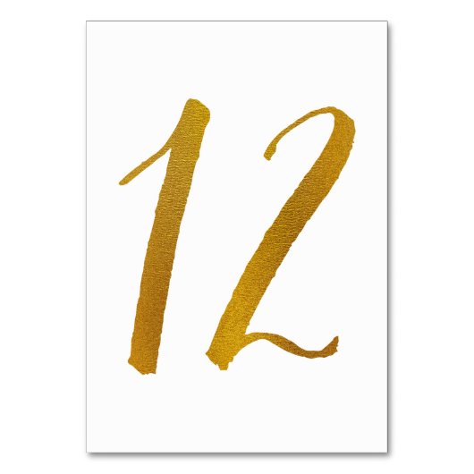 Numéro De Table Numéros de tableau - Typographie Décontractée des (Par défaut)