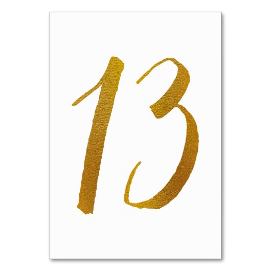 Numéro De Table Numéros de tableau - Typographie Décontractée des (Par défaut)