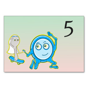 Numéro De Table Nursery Rhyme Mariage