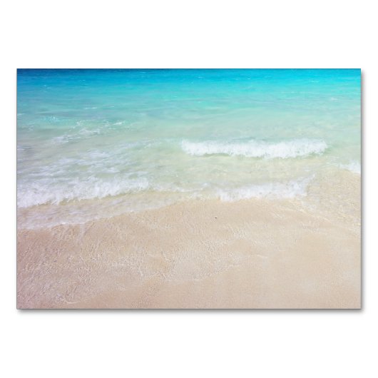 Numéro De Table Ocean Starfish Mariage réservé (Dos)