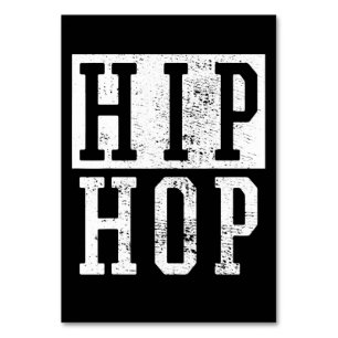 Numéro De Table Old school 90 s Nineties Hip Hop Rap Damiseta
