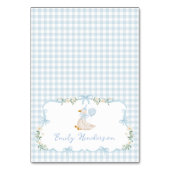 Numéro De Table One Silly Goose Blue Balloon Table Place Cards (Par défaut)