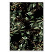 Numéro De Table Or Géométrique Diamant Eucalyptus Premium Onyx (Dos)