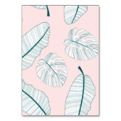 Numéro De Table Palm Springs Paradise Moderne Mariage californienn (Dos)