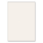 Numéro De Table Pampas Grass Table Card (Dos)