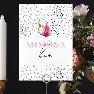 Numéro De Table Panneaux de table Pitaya Dragon Fruit Baby Sprinkl