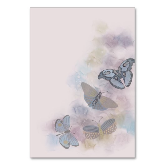 Numéro De Table Papillons à encre d'alcool (Par défaut)