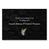 Numéro De Table Papillons du Paradis/Tropical Turquoise Splash (Dos)