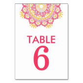 Numéro De Table Paramètre complexe (Dos)