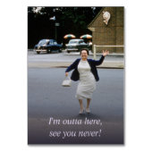 Numéro De Table Parti de retraite de l'aquarelle florale chic roma (Dos)