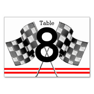 Numéro De Table Partie de performance surchargée personnalisée