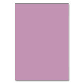 Numéro De Table Pastel Purple & Pink clair | Texte modifiable mode (Dos)