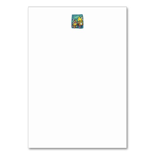 Numéro De Table Paw-sitly Frightful | Halloween de chats monstrueu (Dos)