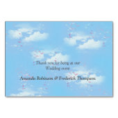 Numéro De Table Paysage tropical (Dos)