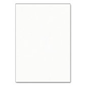 Numéro De Table Personnalisation de mariage de luxe moderne (Dos)